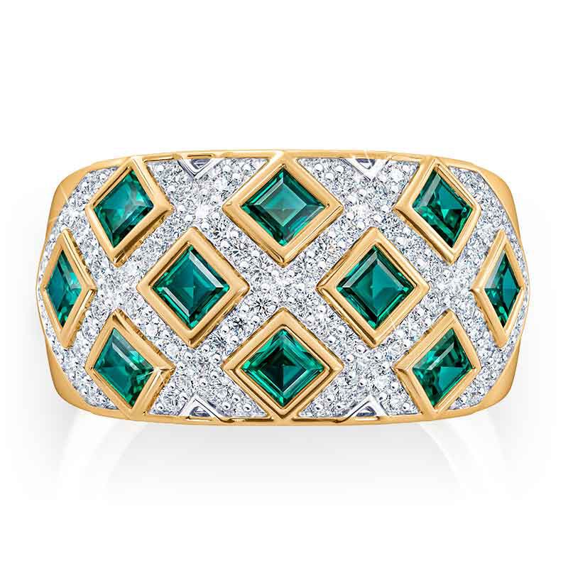 Emerald Splendor sormus
