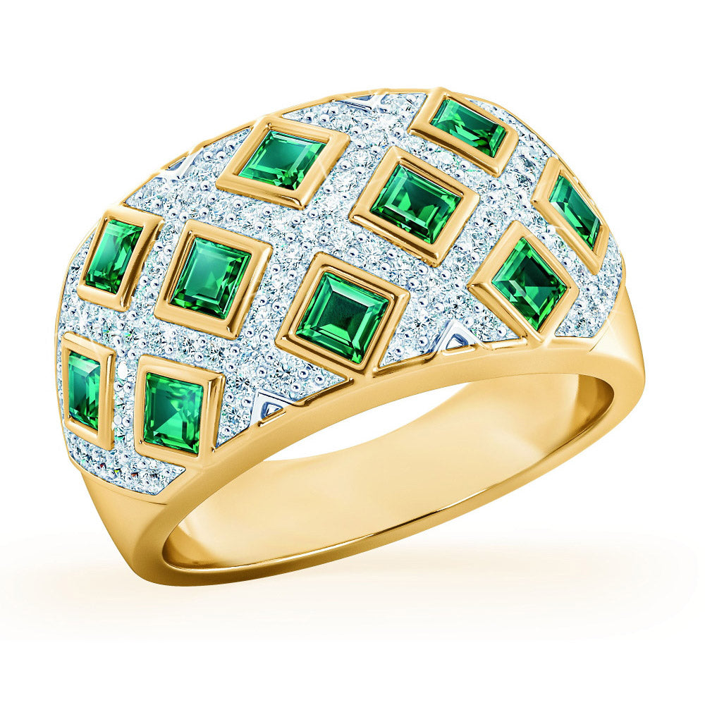 Emerald Splendor sormus